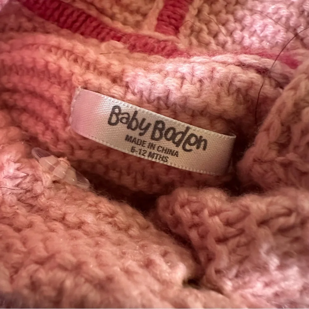 Mini boden bunny knit sweater vguc 6/12 - Picture 2 of 6